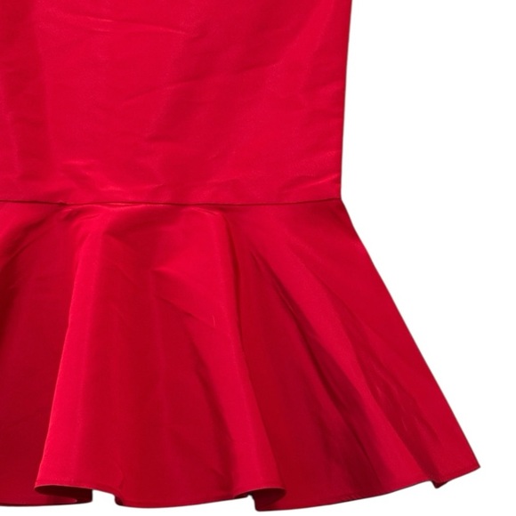 Damaris Bailey Rubina Red Mermaid Skirt Cocktail Party Event Wedding Size XS - Picture 8 of 10